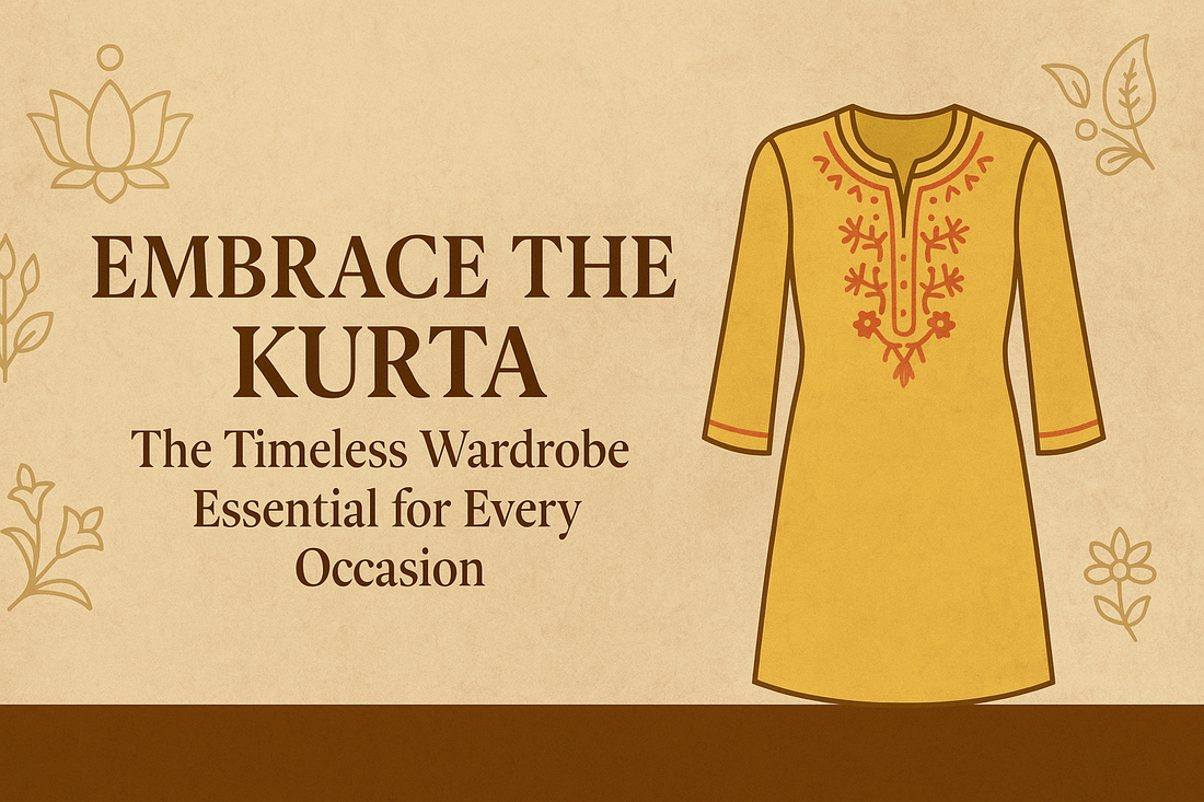 Embrace the Kurta: The Timeless Wardrobe Essential for Every Occasion