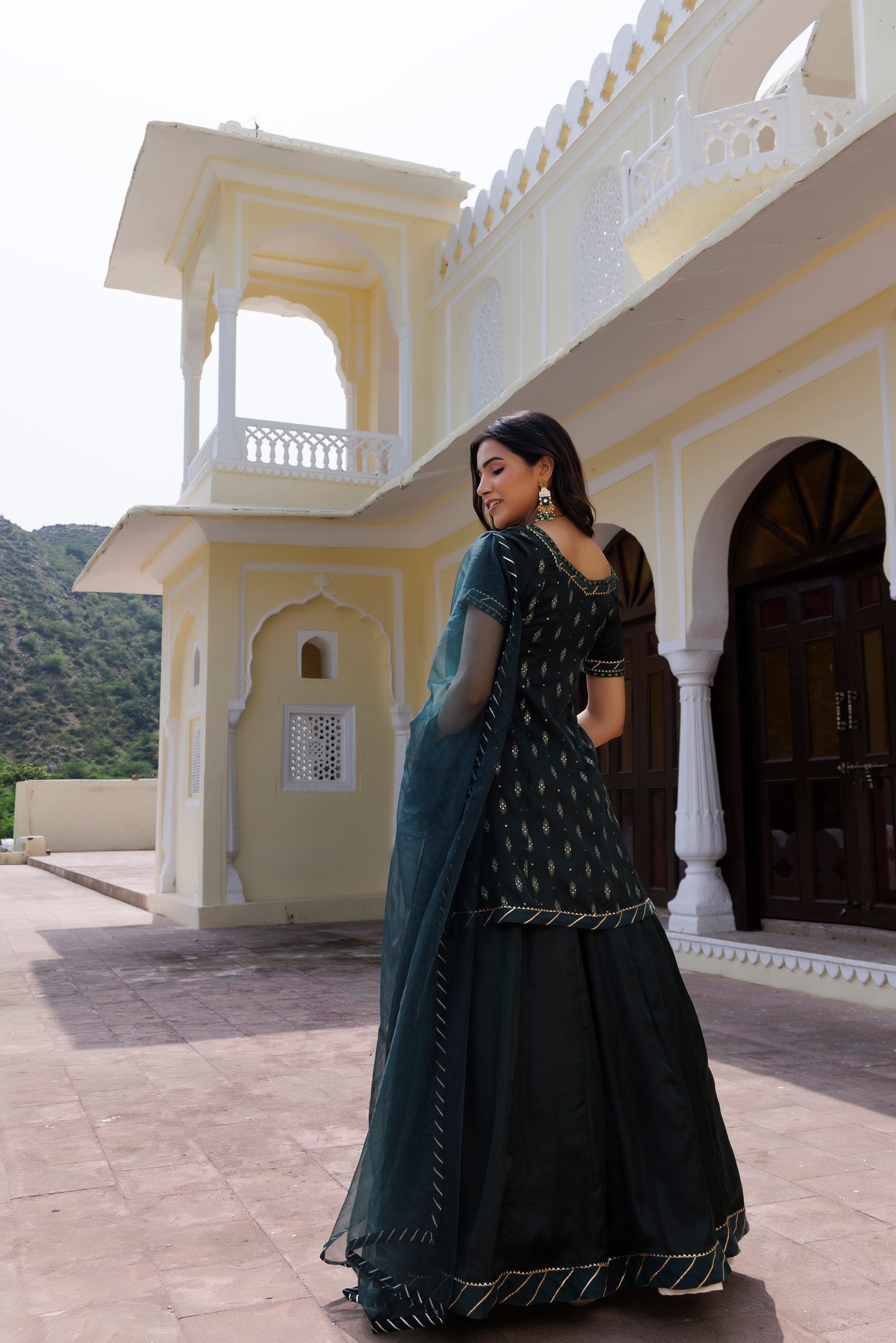 Mountain Green Lehenga Set