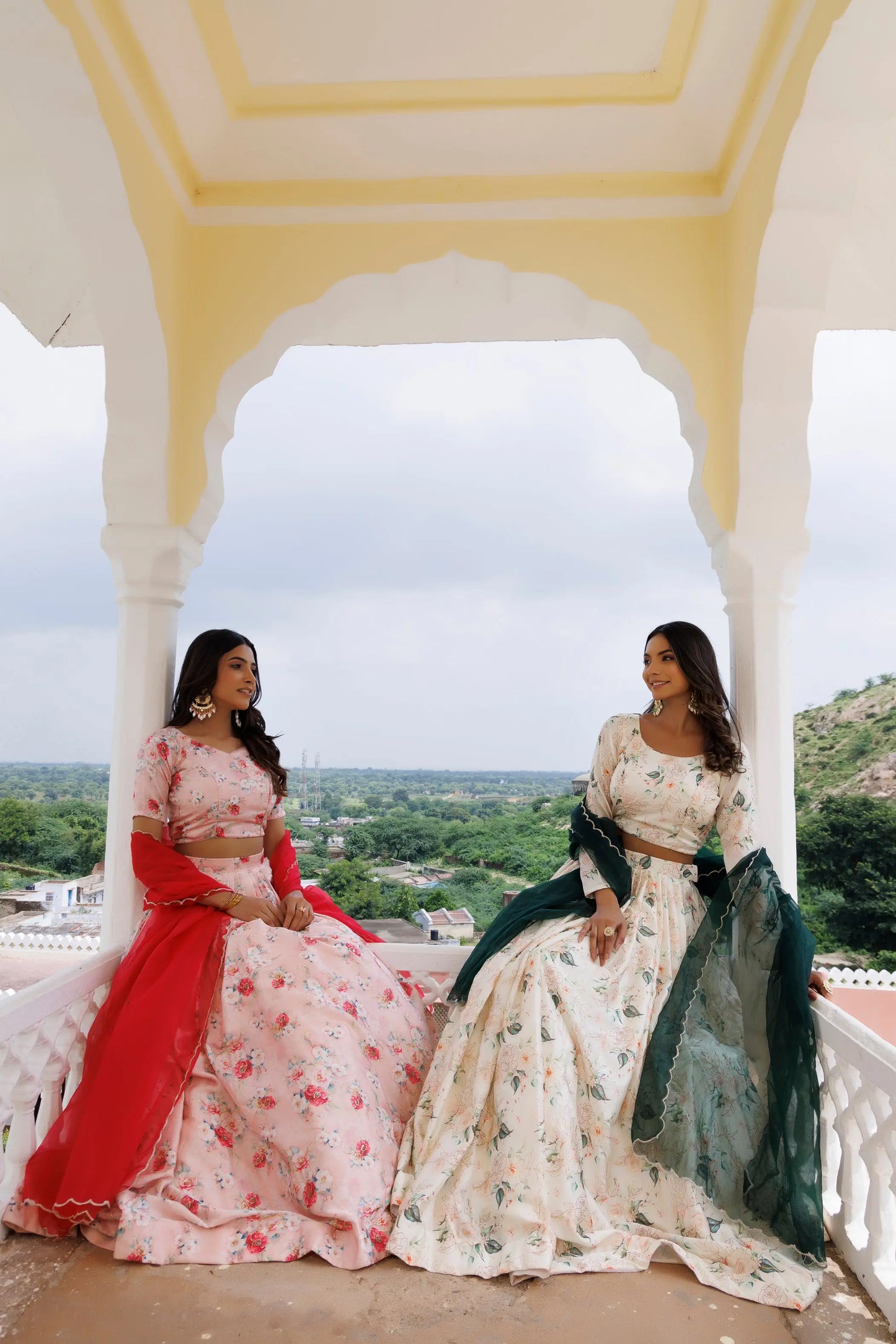 Calcite Pink Lehenga Set Ragavi