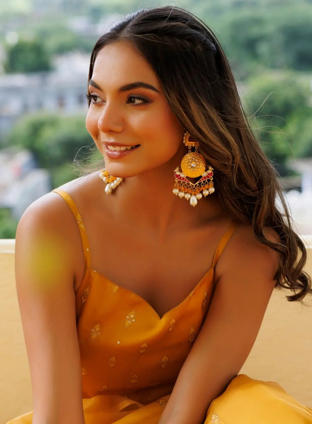 Daisy Yellow Lehenga Set Ragavi