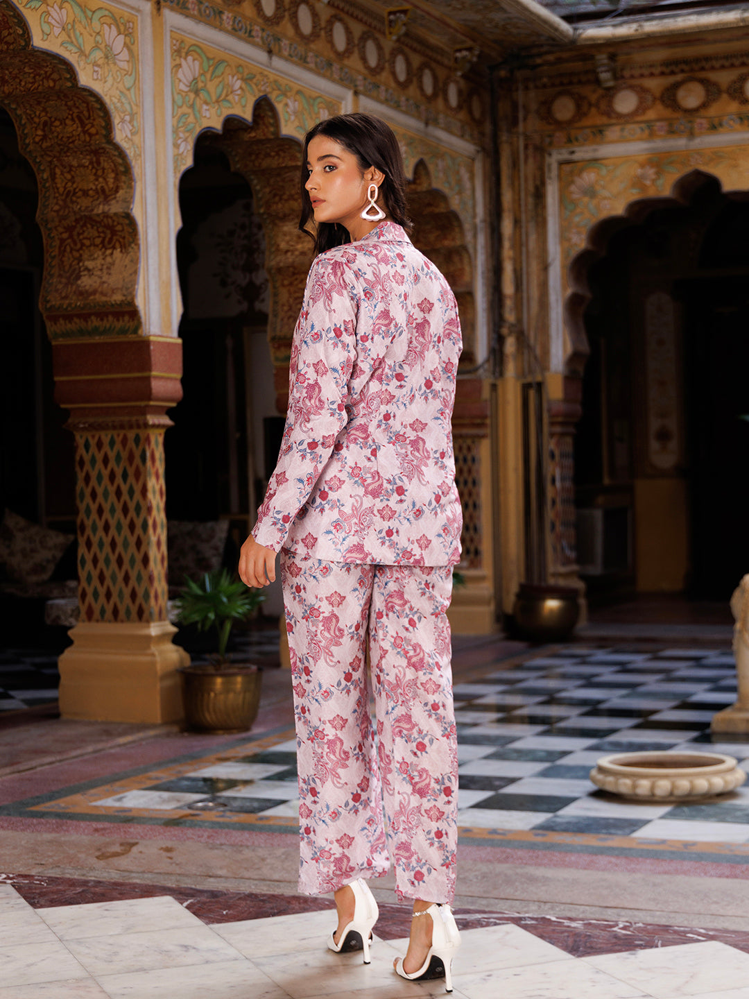 Veiled Rose Pink Co- Ord Set