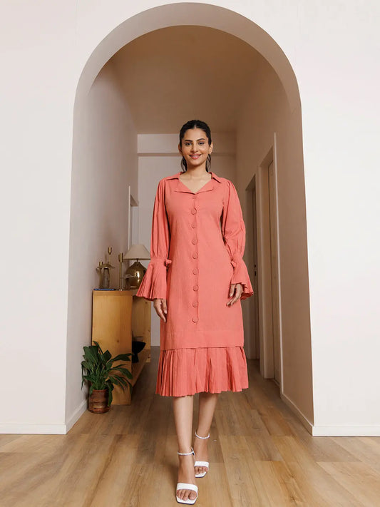Begonias Pink Dress Ragavi