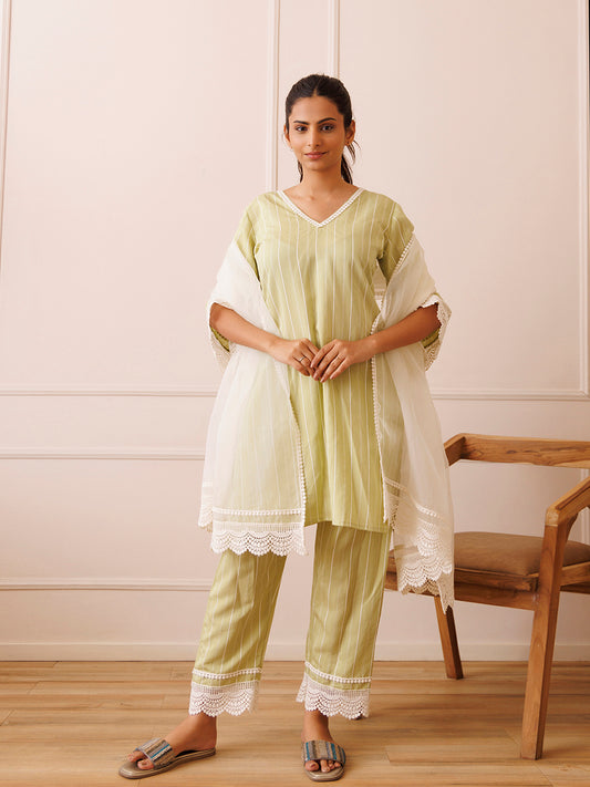 Seafoam Green Suit Set