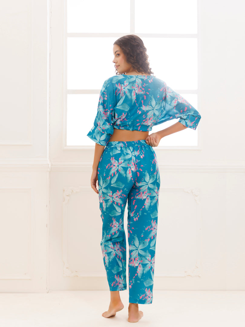Aventurine Green and Pink Co-ord Set