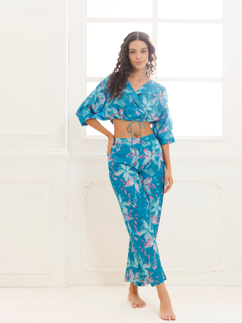 Aventurine Green and Pink Co-ord Set