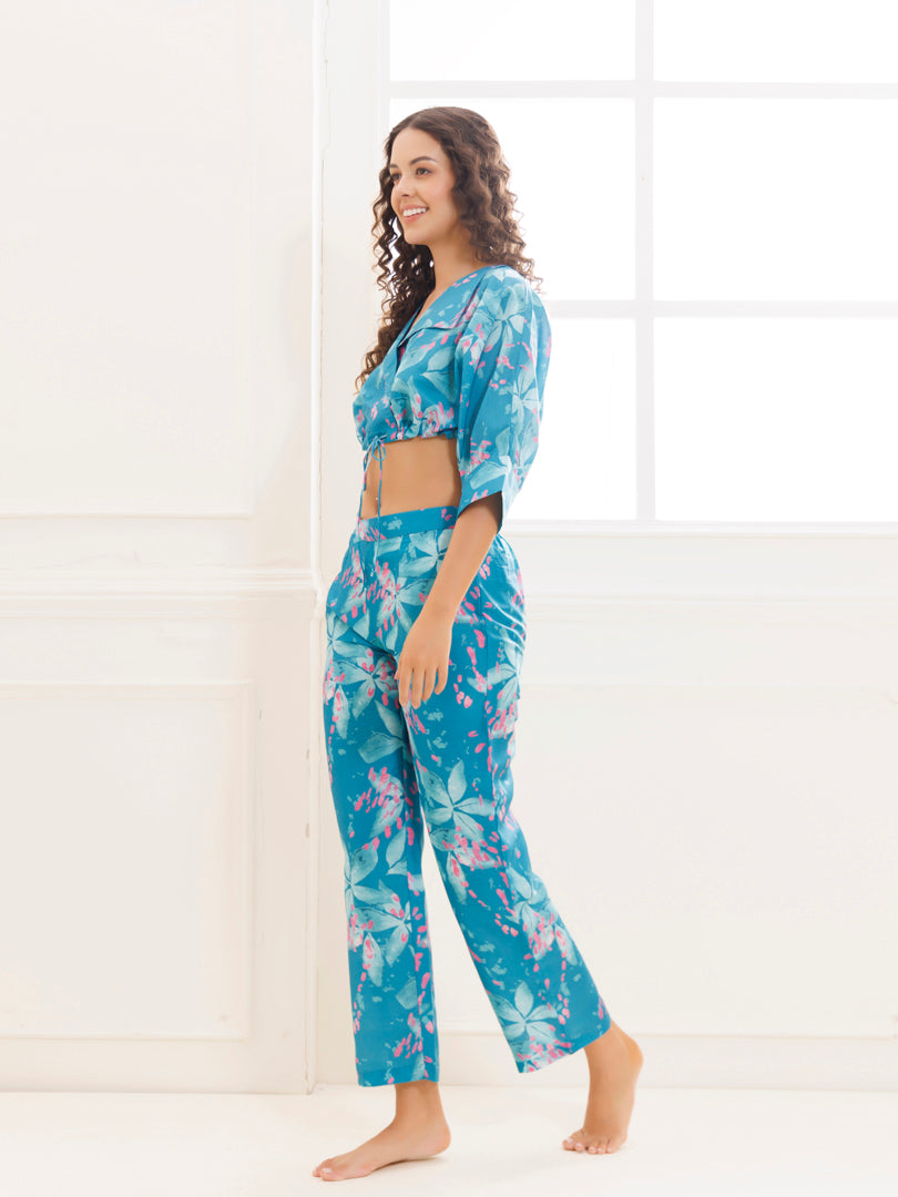 Aventurine Green and Pink Co-ord Set