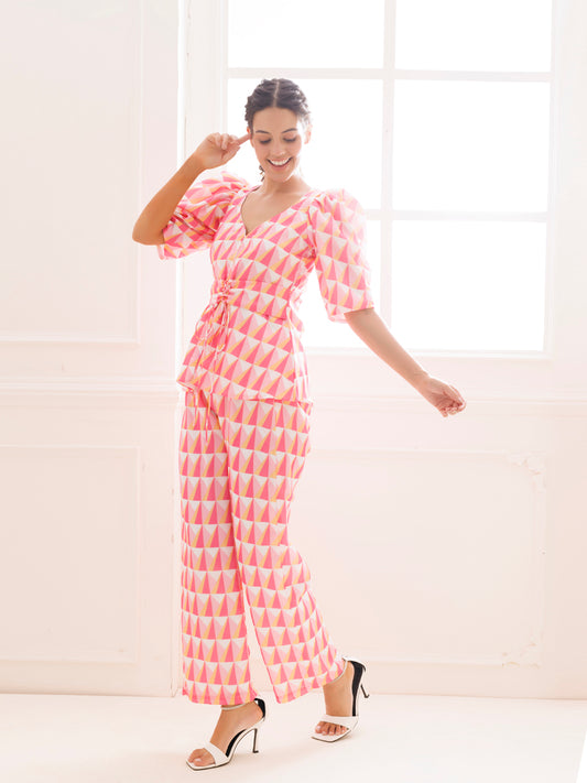 Procelain Rose Pink Co-ord Set