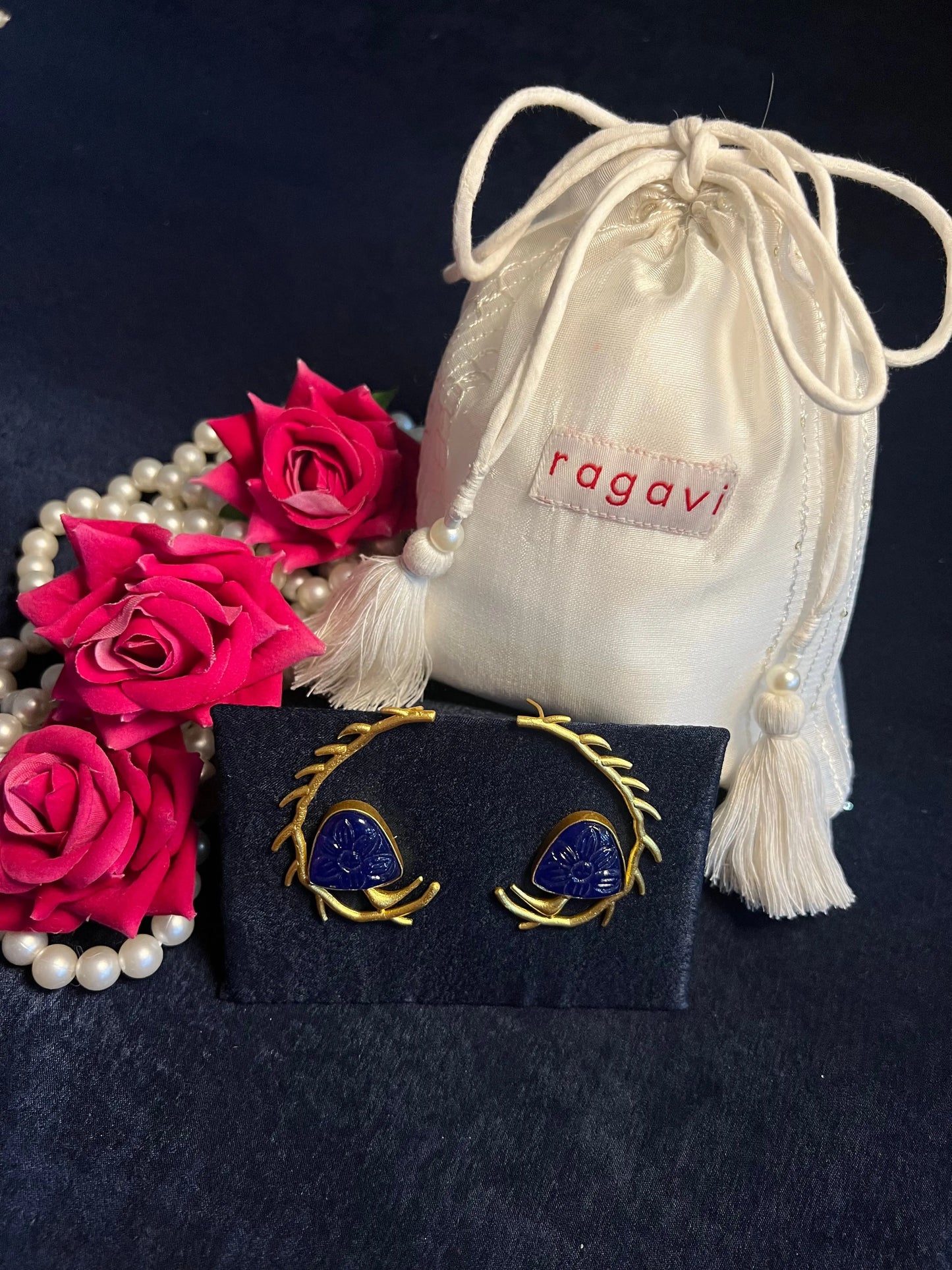 Oceana Blue Earrings Ragavi