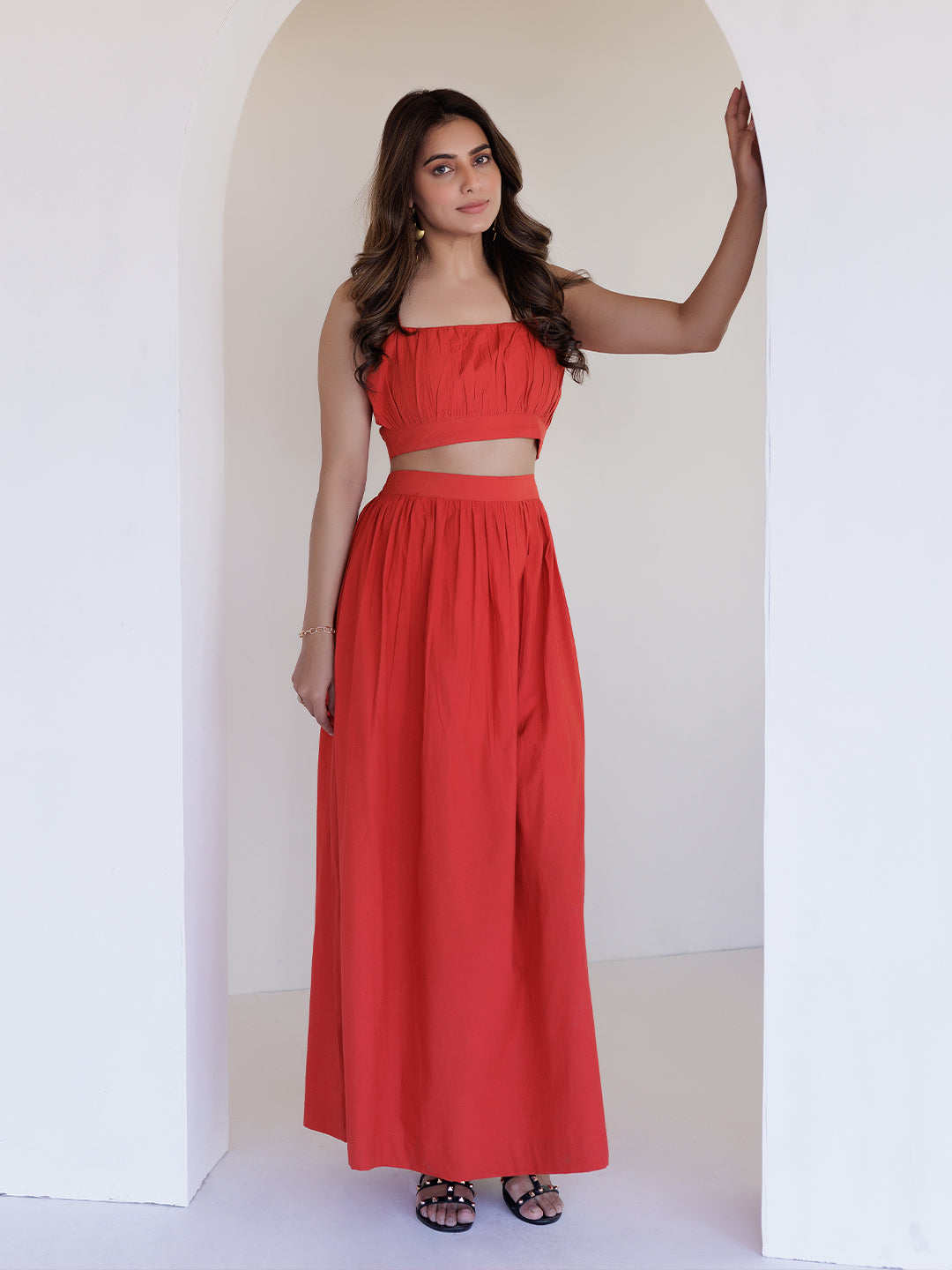 Aurora Red Co-Ord Set