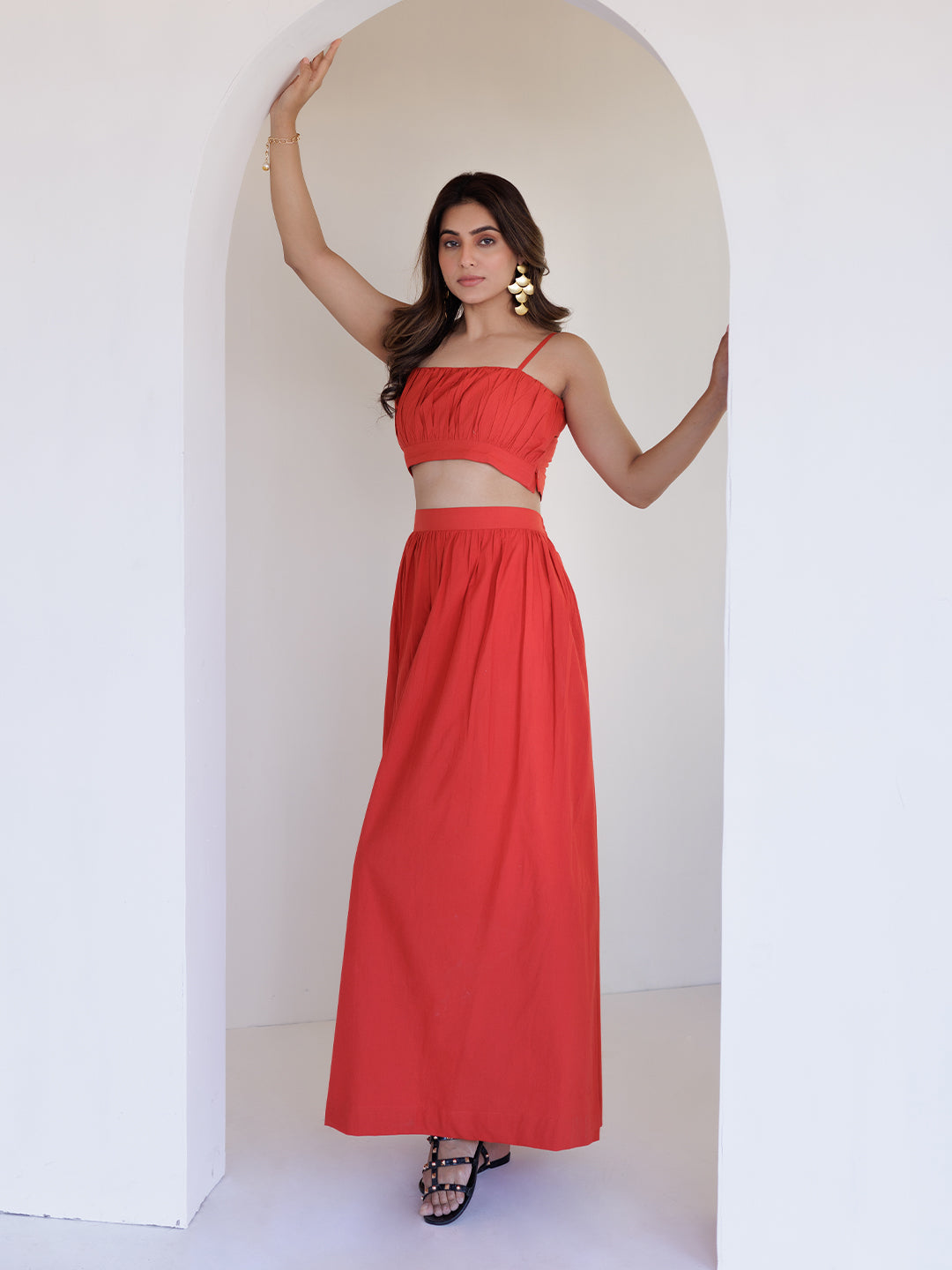 Aurora Red Co-Ord Set