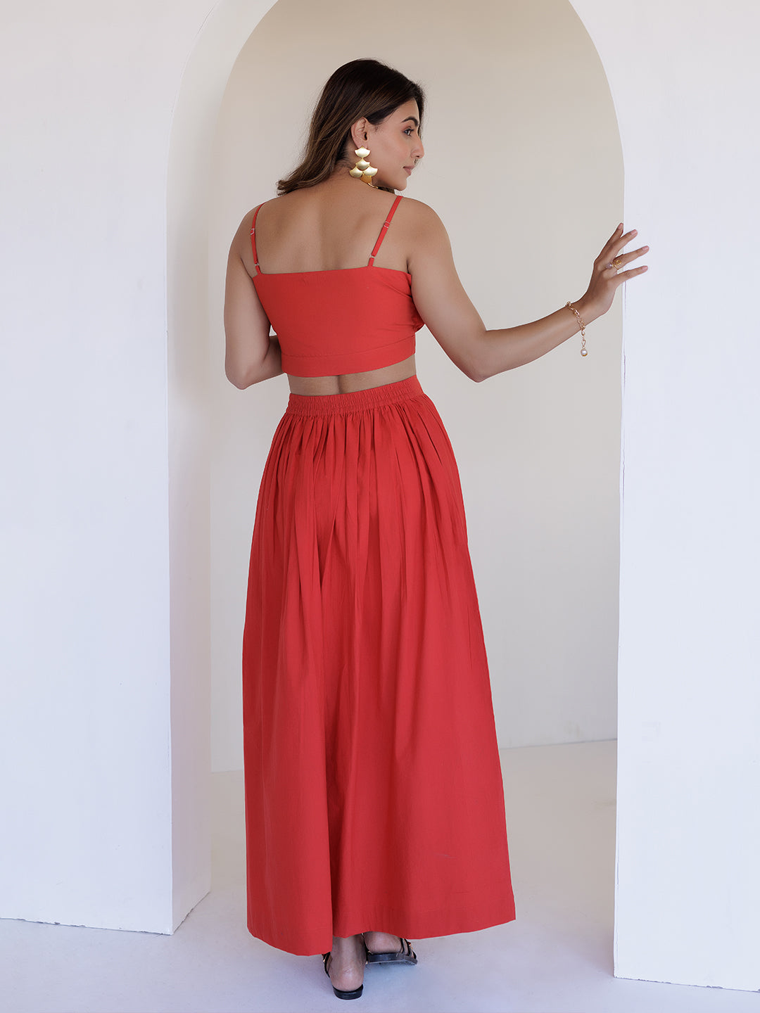 Aurora Red Co-Ord Set