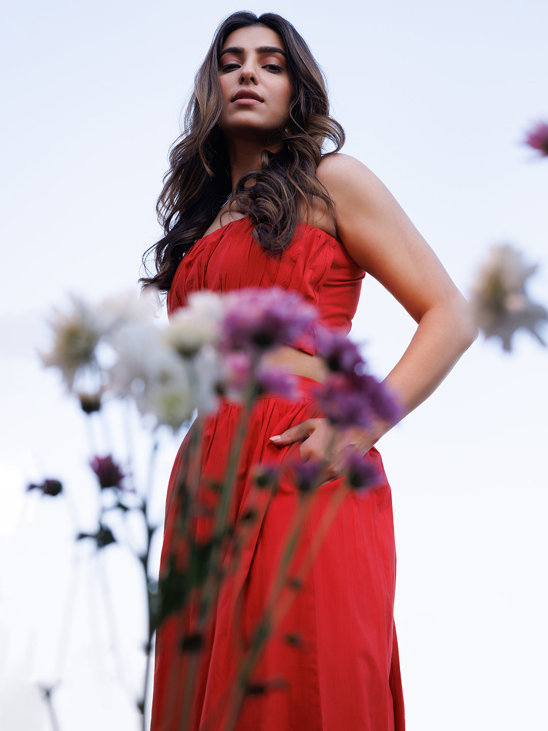 Aurora Red Co-Ord Set