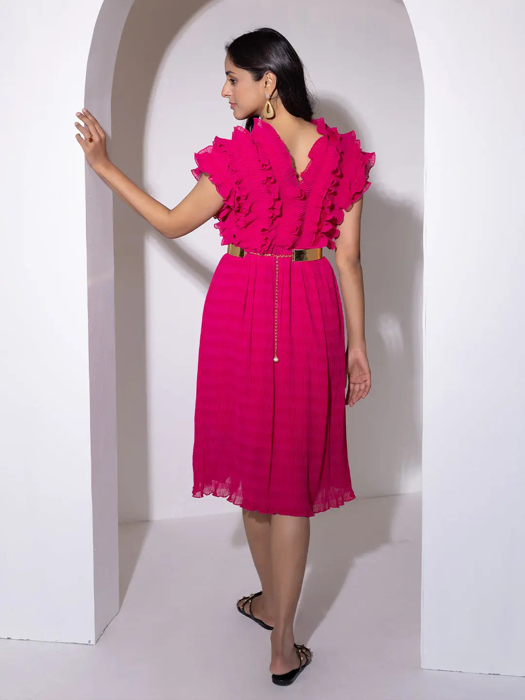 Love Potion Pleated Dress Ragavi