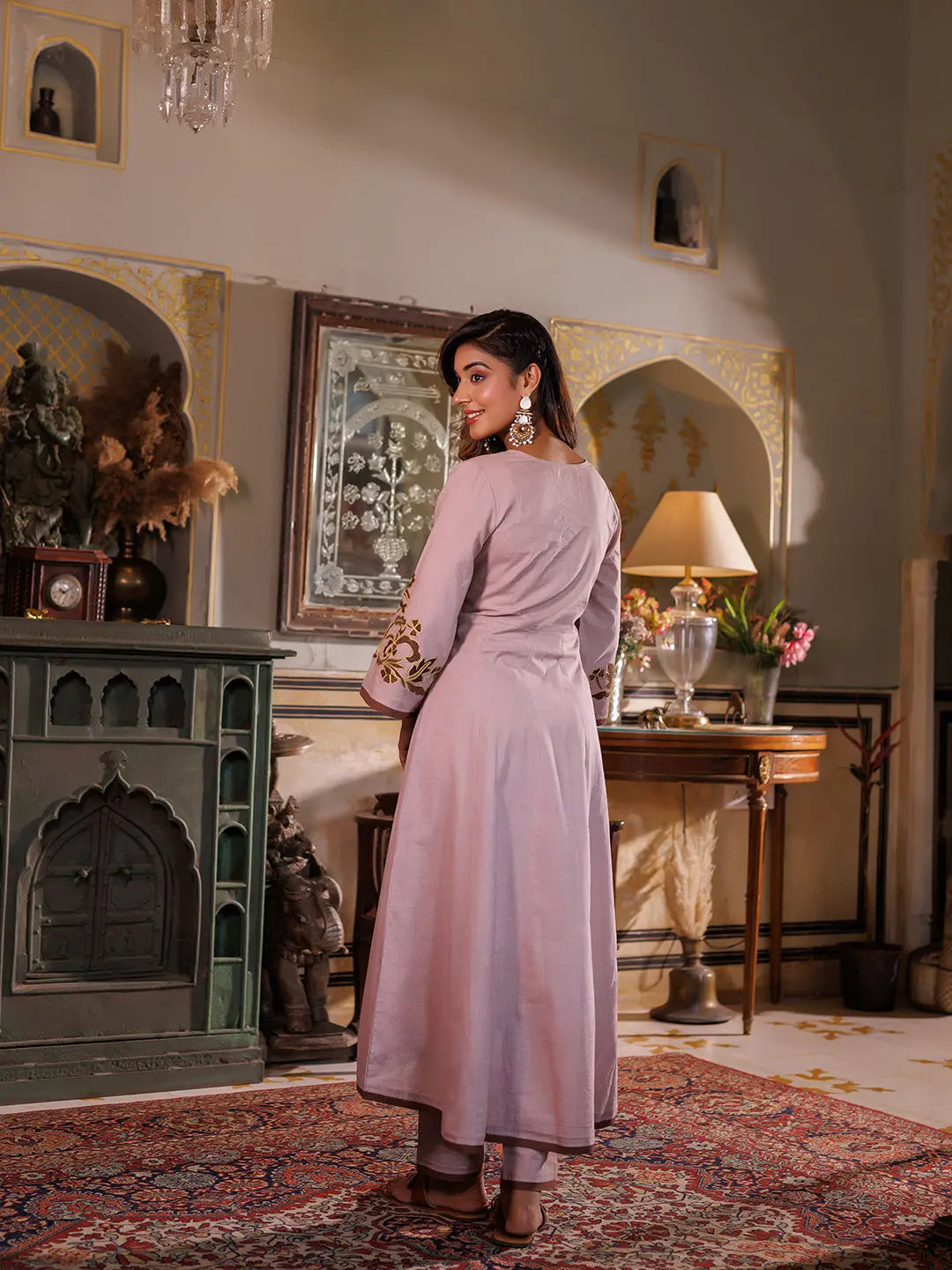 Adobe Rose Kurta Set Ragavi