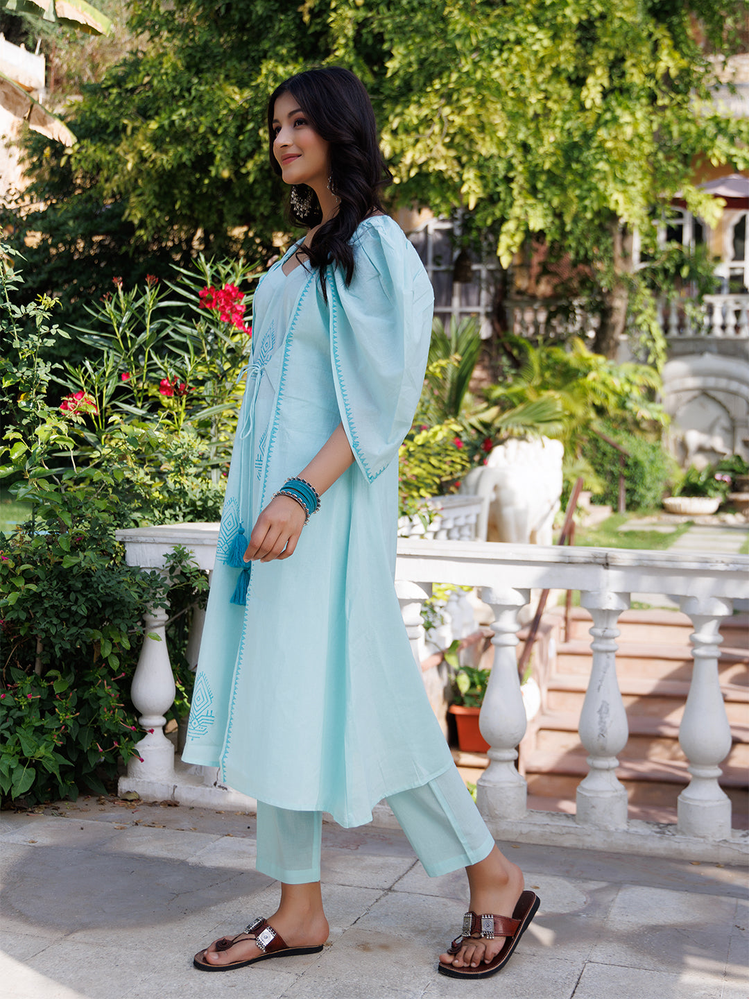 Glacier Blue Kurta Set