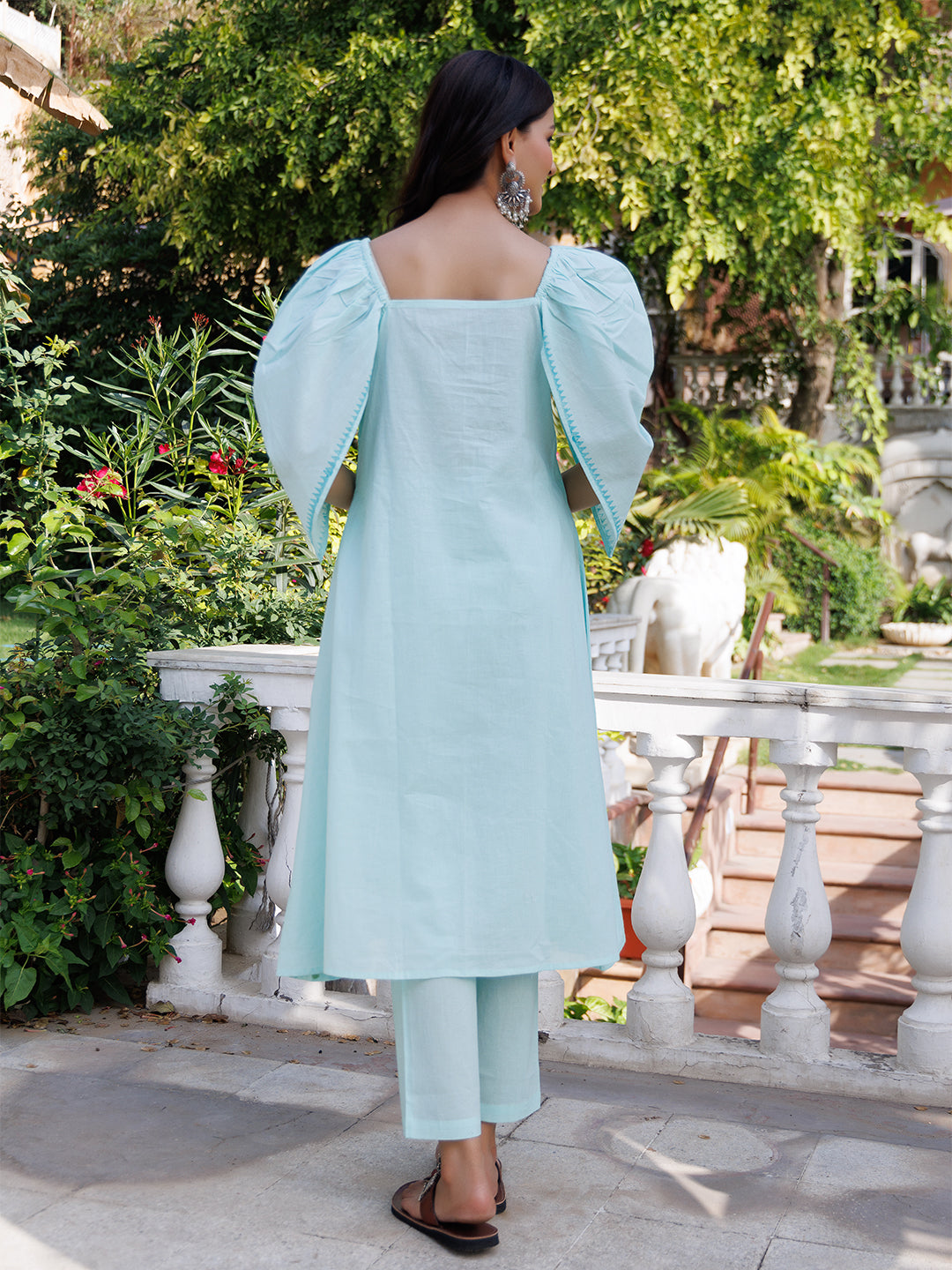 Glacier Blue Kurta Set