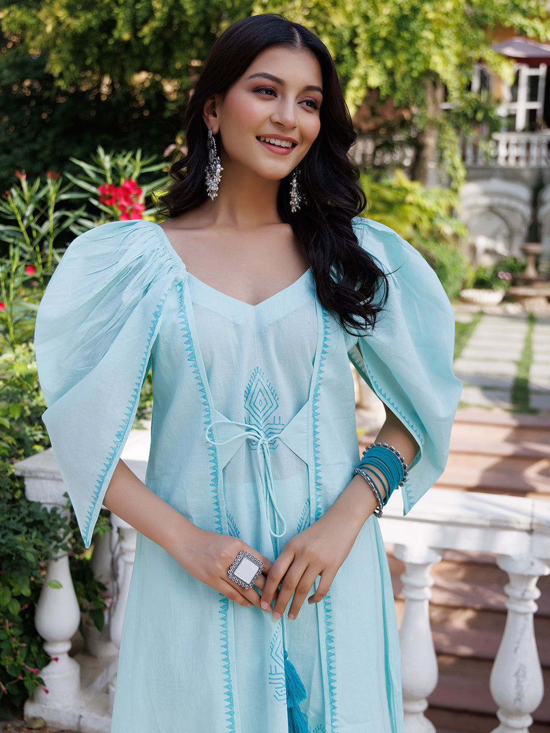 Glacier Blue Kurta Set