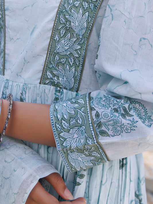 Glacier Green Kurta Set