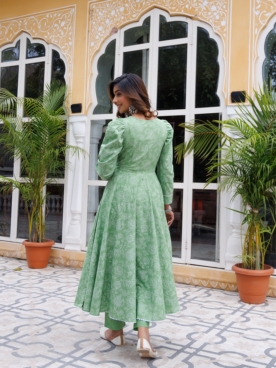 Green Tea Kurta Set