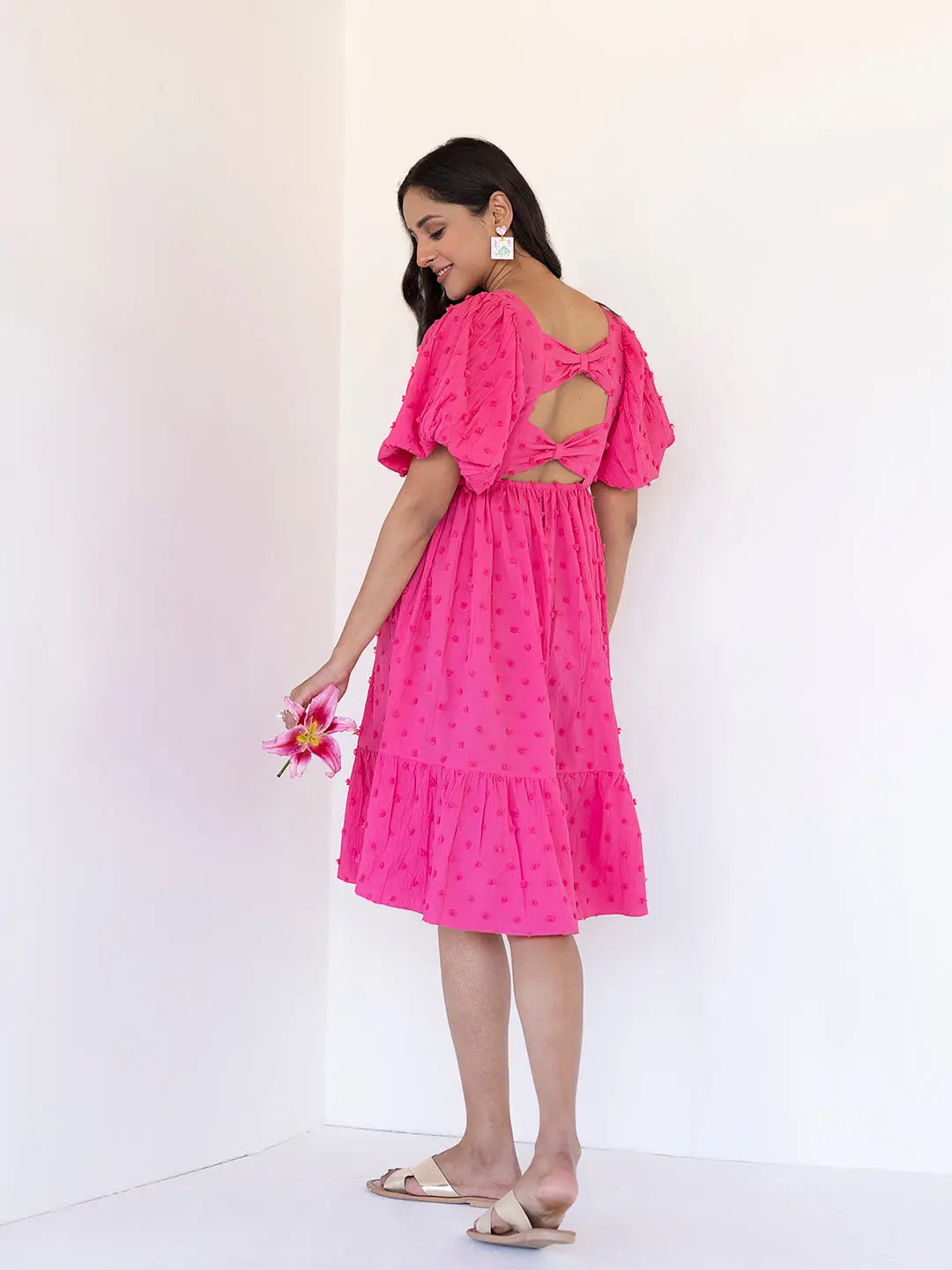 Honeysuckle Bow Dress Ragavi