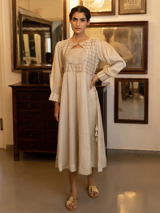 Kayla Silver Dress Ragavi