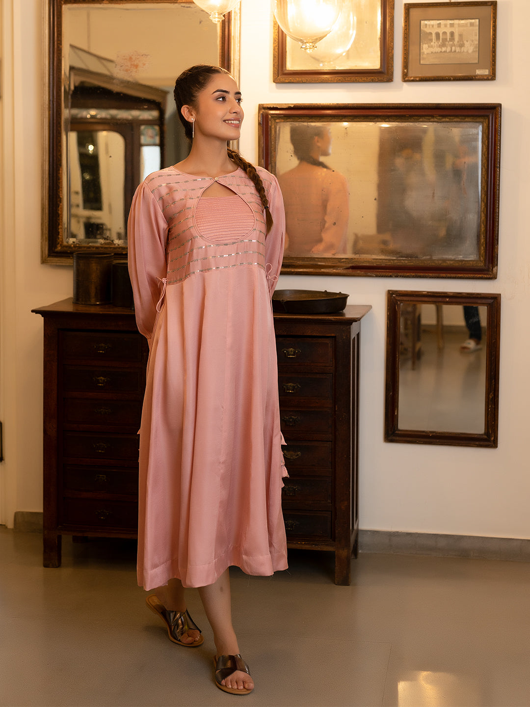 Kayla Pink Dress