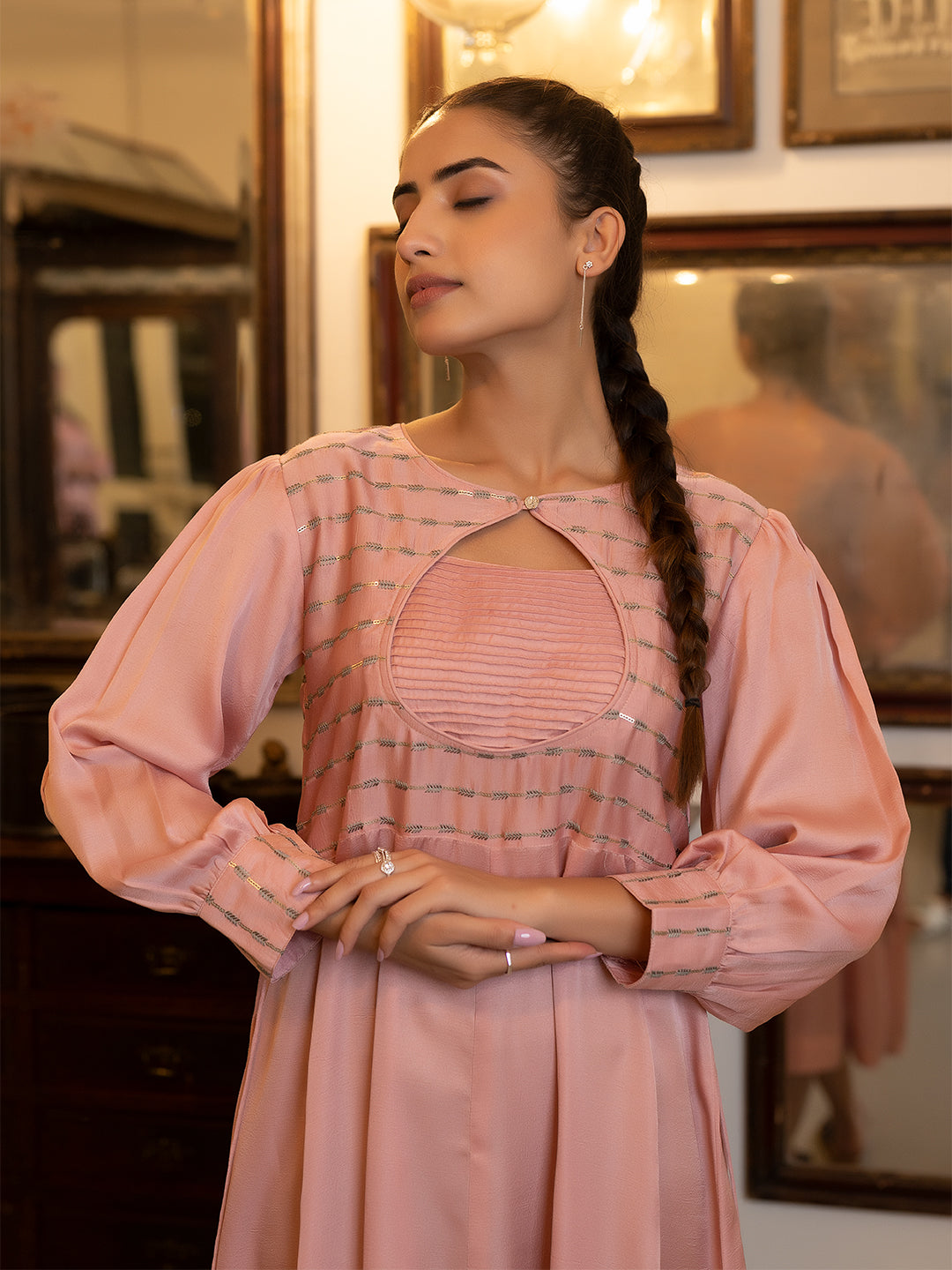 Kayla Pink Dress