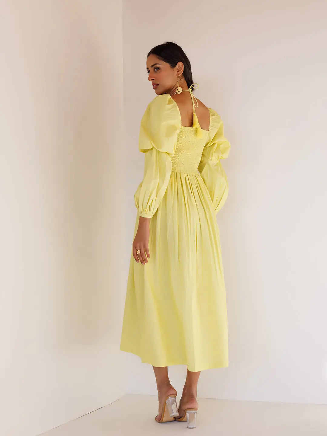 Lemonade Midi Dress Ragavi