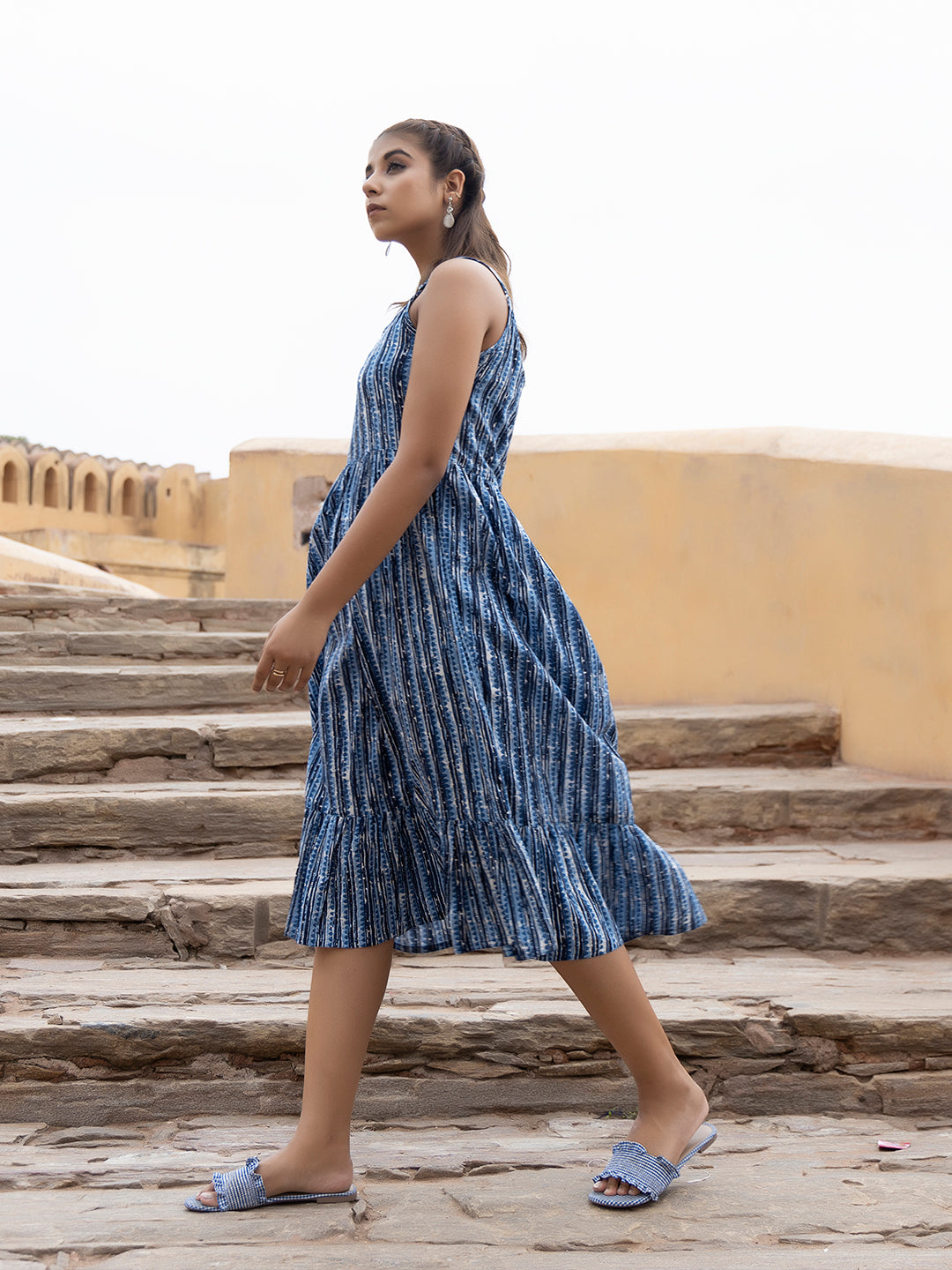 Lily Indigo Dress
