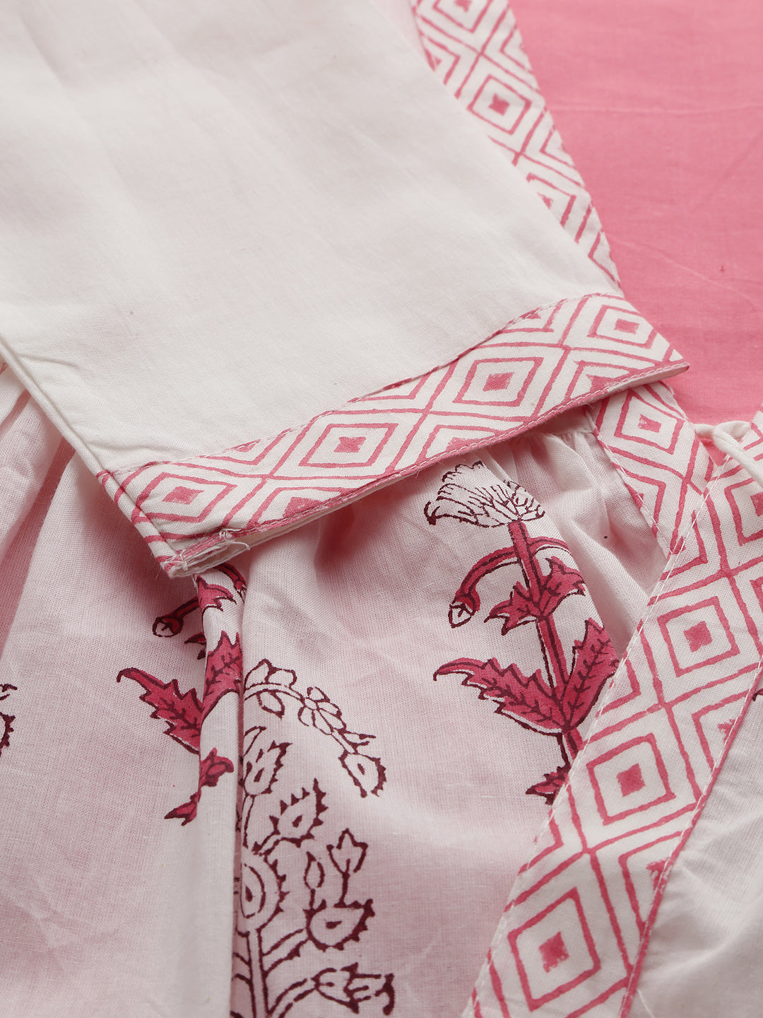 Mayra Pink Dhoti Set