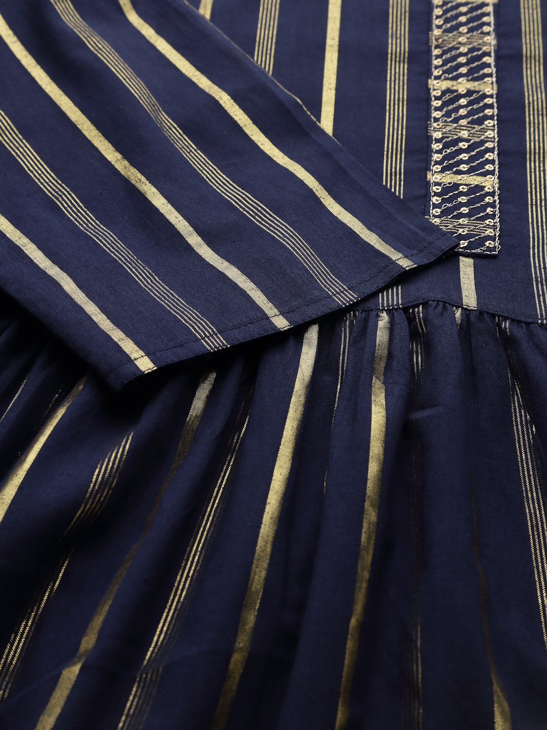 Mehak Blue Tiered Kurta