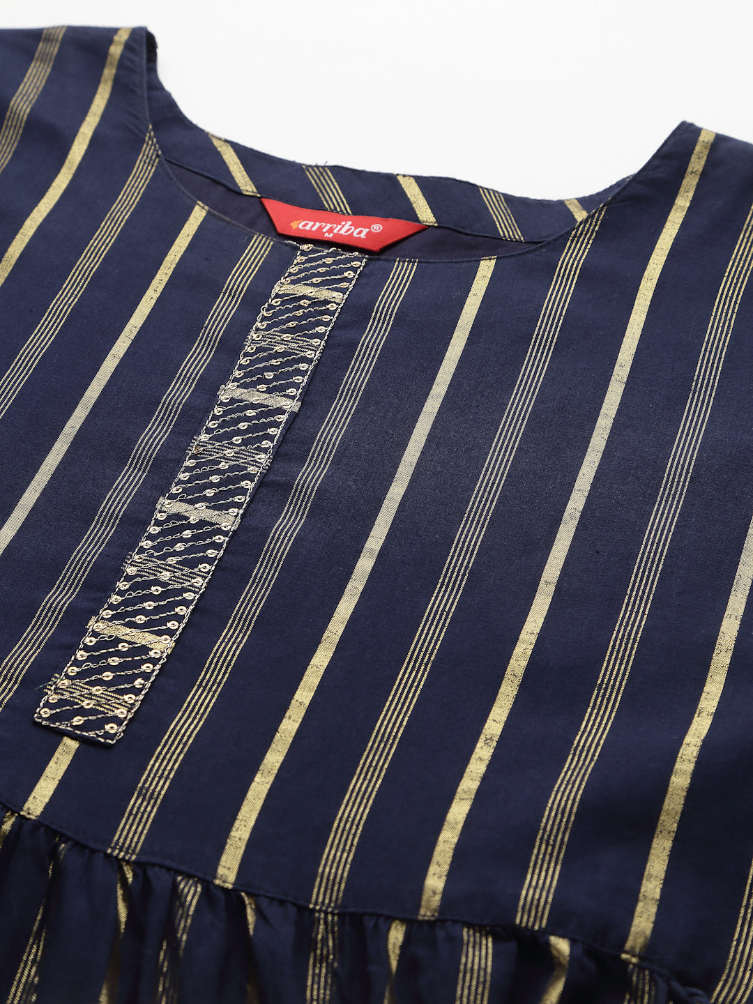 Mehak Blue Tiered Kurta