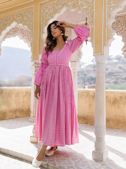 Prism Pink Kurta Ragavi