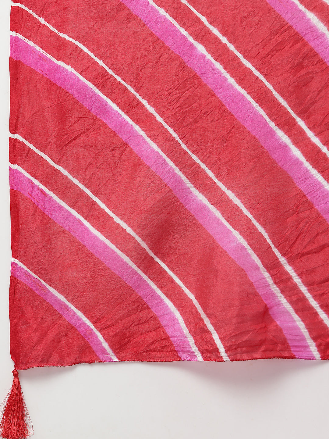 Ragavi Pink Leheriya Dupatta