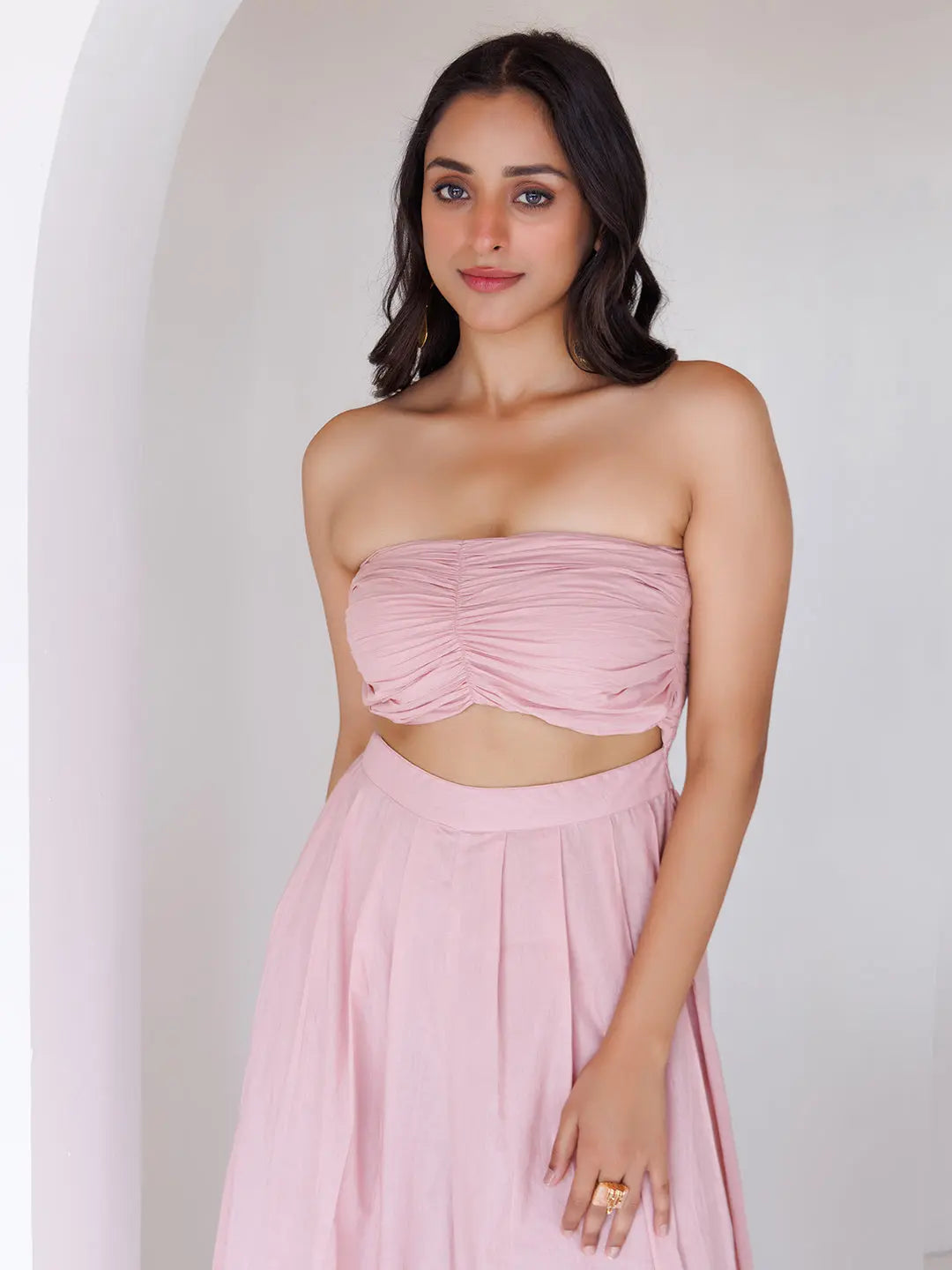 Rose Tan Jumpsuit Ragavi