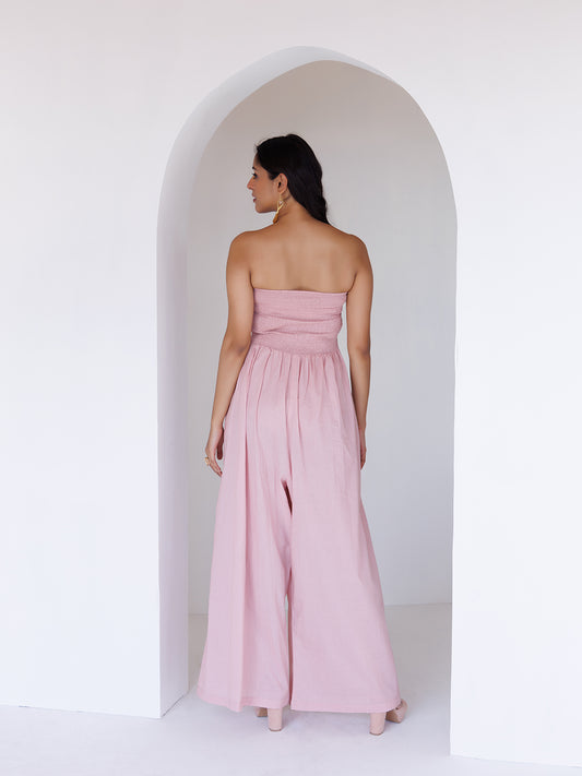 Rose Tan Jumpsuit