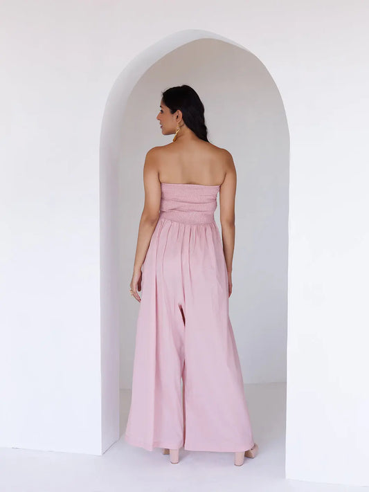 Rose Tan Jumpsuit Ragavi