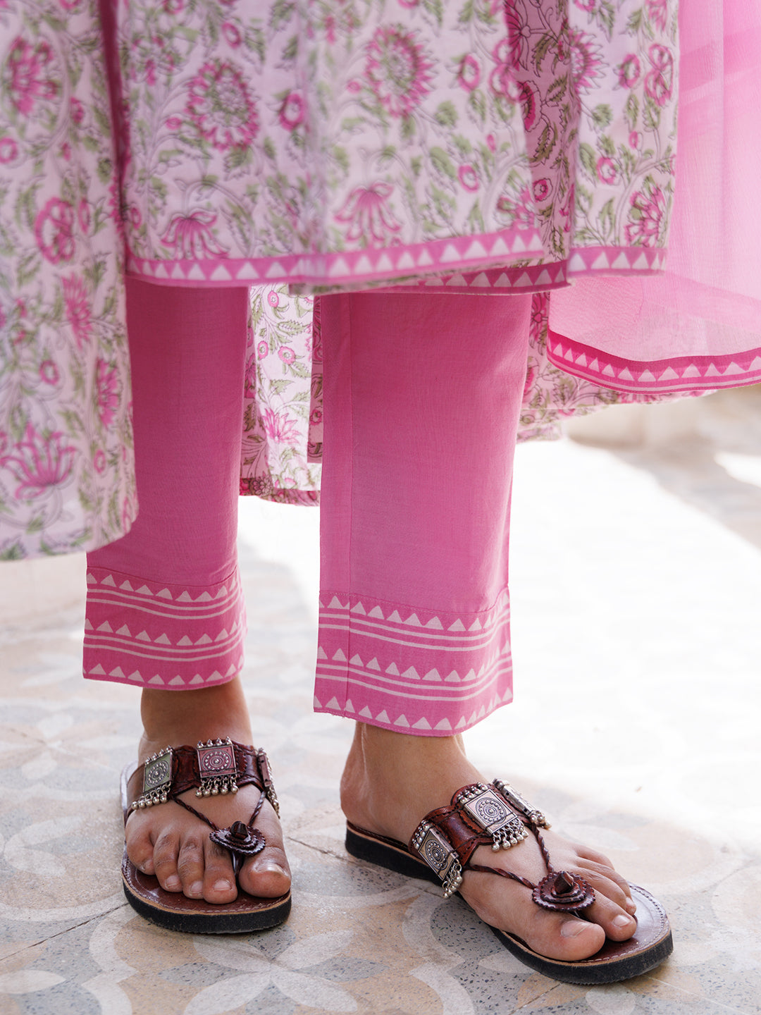 Pink Orchid Kurta Set