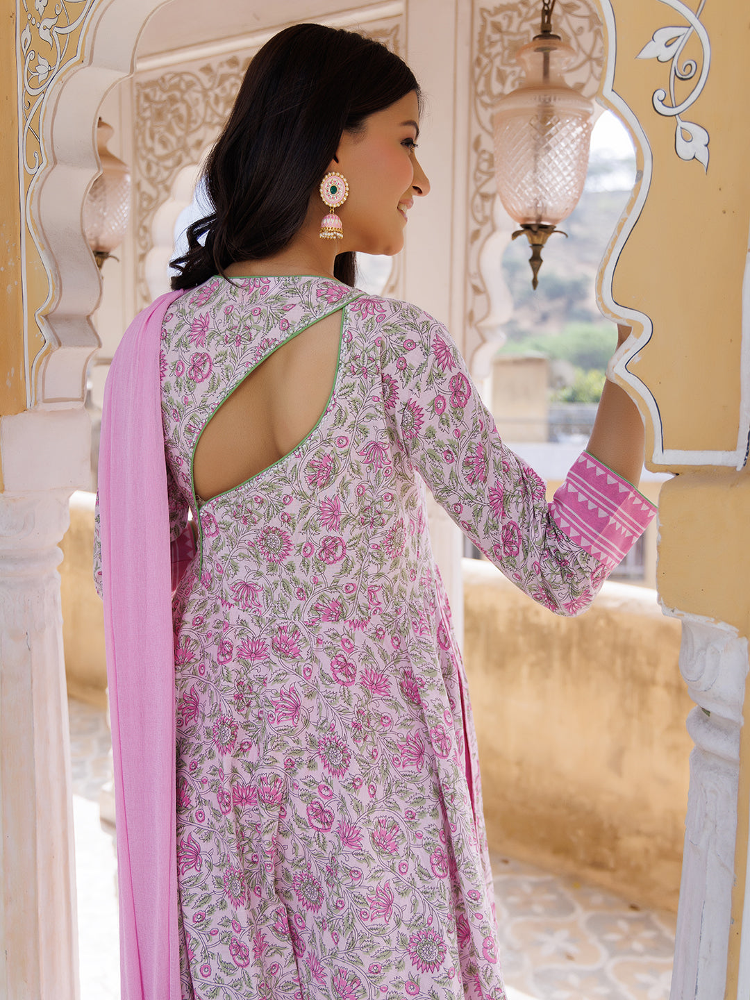 Pink Orchid Kurta Set