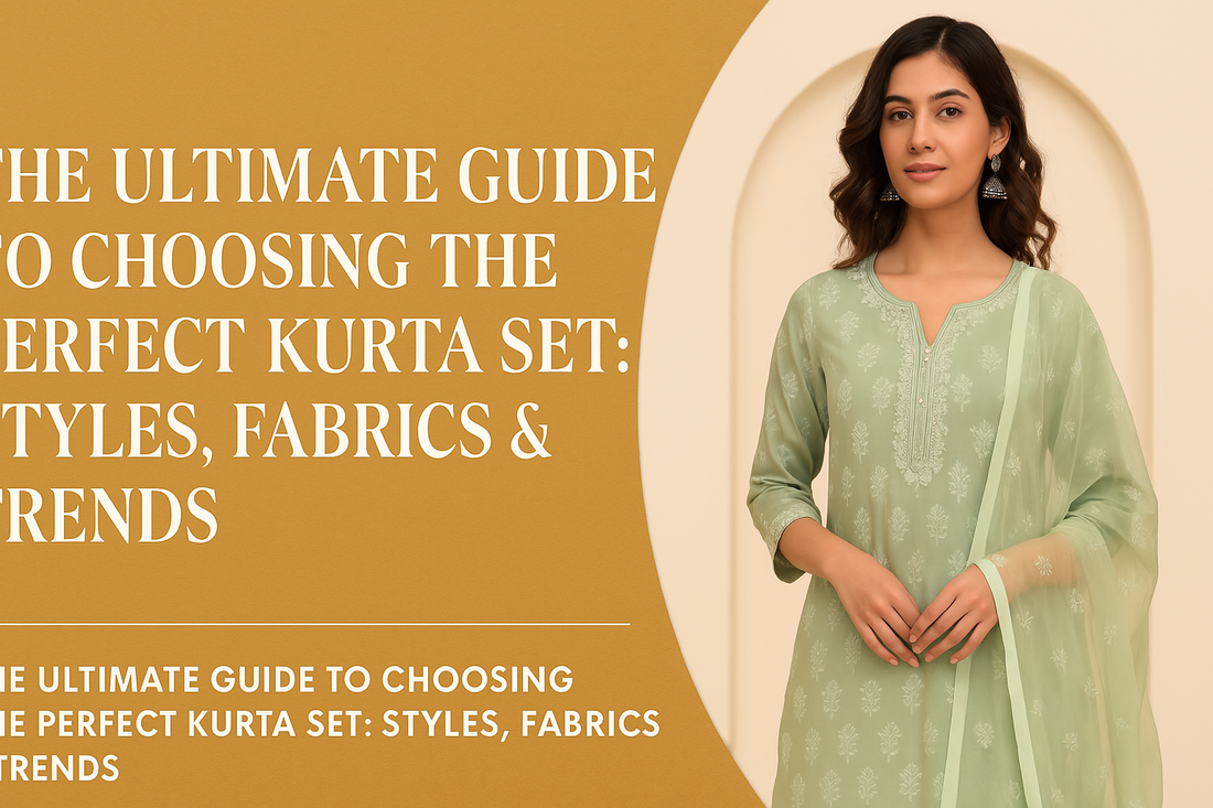 The Ultimate Guide to Choosing the Perfect Kurta Set: Styles, Fabrics & Trends