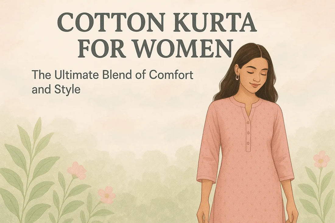 Cotton Kurta for Women: The Ultimate Blend of Comfort and Style Ragavi