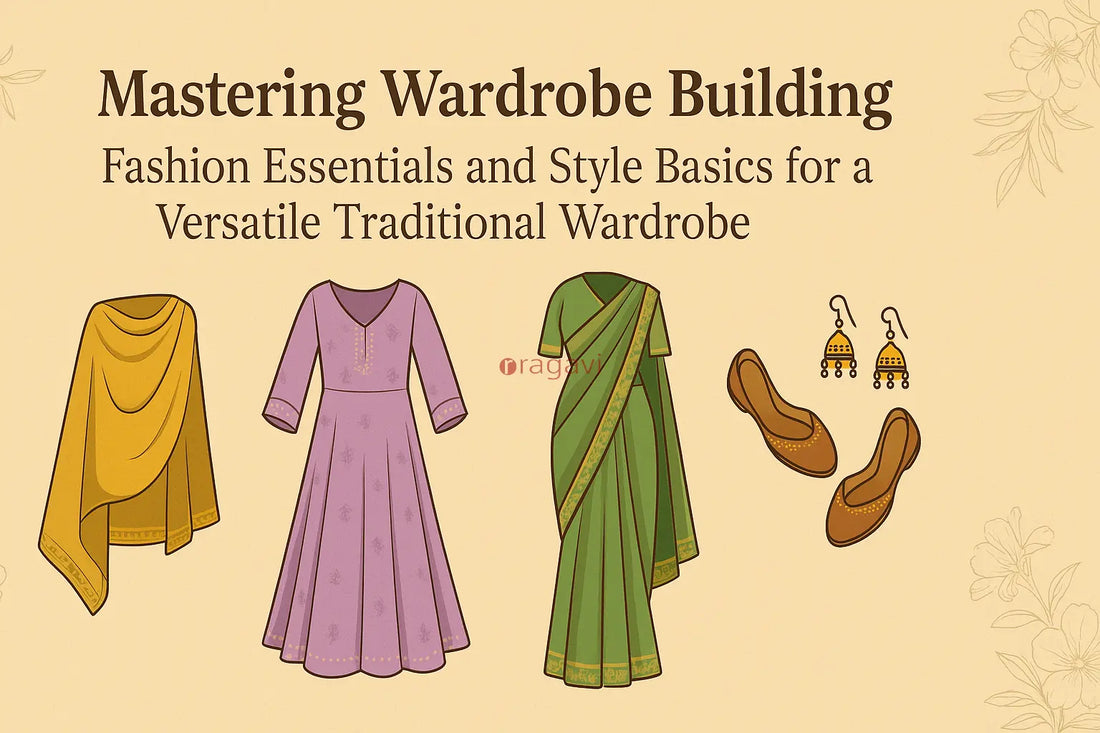 Mastering Wardrobe Building: Fashion Essentials and Style Basics for a Versatile Traditional Wardrobe Ragavi