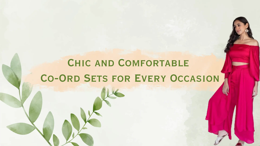 Effortlessly Stylish: Chic and Comfortable Co-Ord Sets for Every Occasion Ragavi