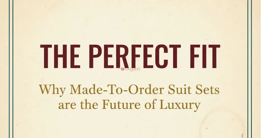 The Perfect Fit: Why Made-to-Order Suit Sets Are the Future of Luxury Ragavi