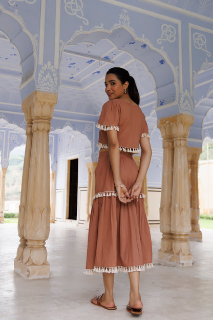 Tan Brown Co-Ord Set