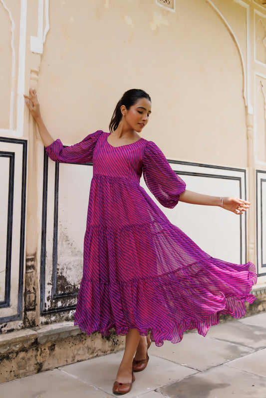 Rosebud Leheriya Dress