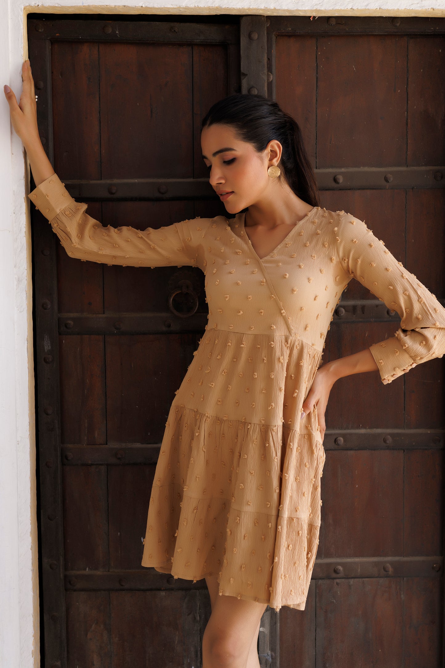 Biscuit Beige Dress