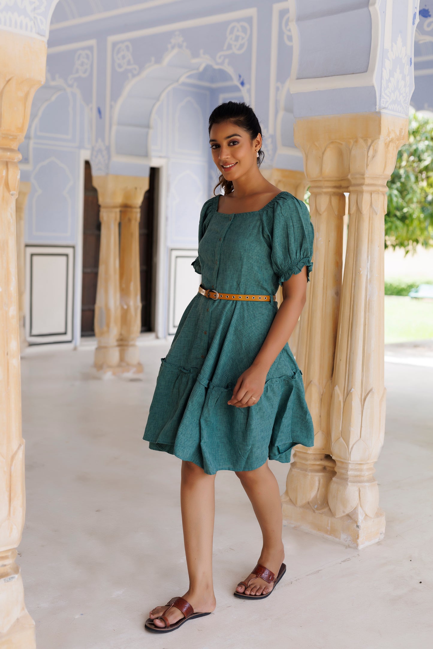 Gardenia Green Dress