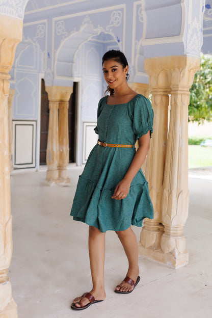 Gardenia Green Dress