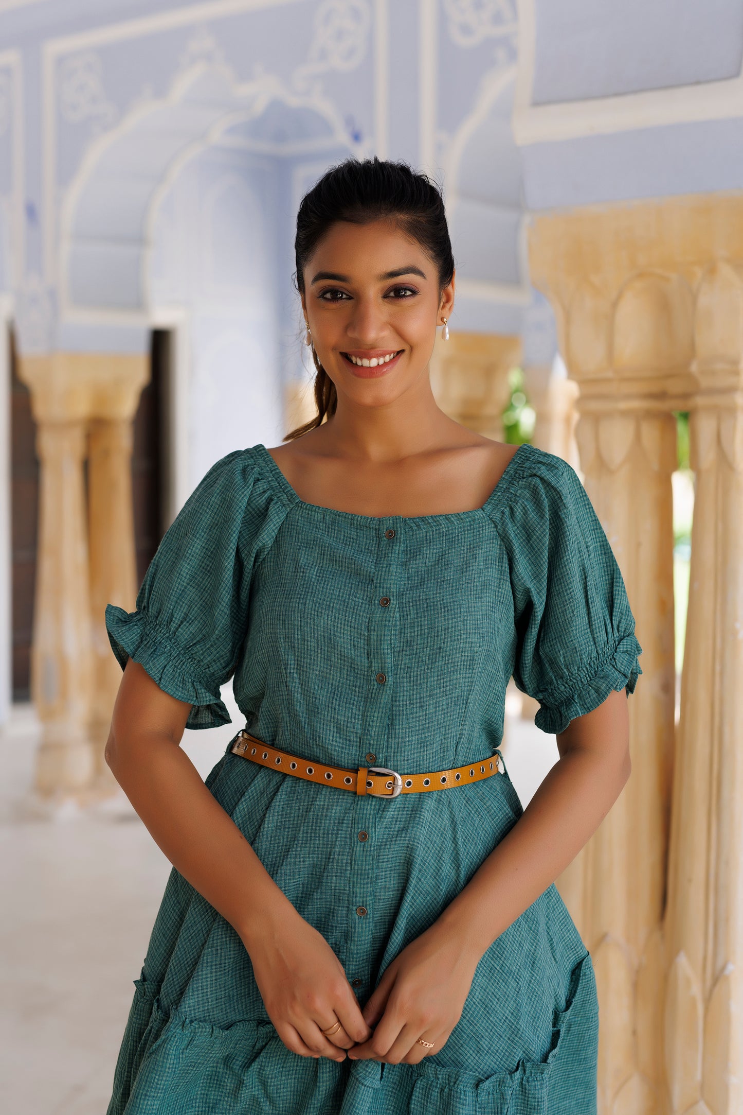 Gardenia Green Dress